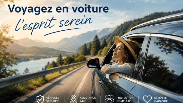 Voyagez en voiture l’esprit serein
